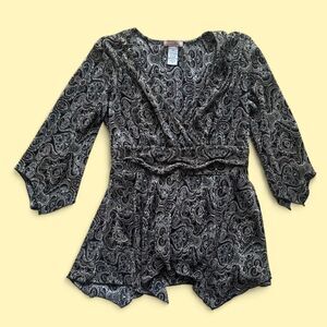 Ultimate paisley print fairy top 🧚